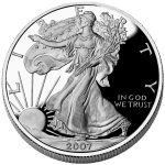 2007 (New) American Eagle Walking Liberty Silver 1 oz Proof Coin