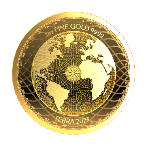 2023 (New) Niue Terra Gold 1 oz Coin