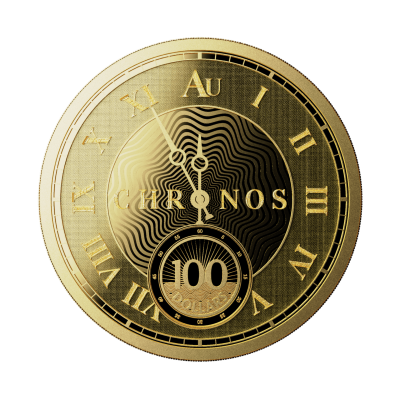 2024 (New) Tokelau Chronos Gold 1 oz Coin