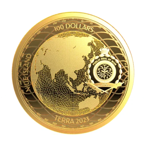 2023 (New) Niue Terra Gold 1 oz Coin - Image 2