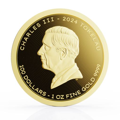 2024 (New) Tokelau Vivat Humanitas Gold 1 oz Coin - Image 2