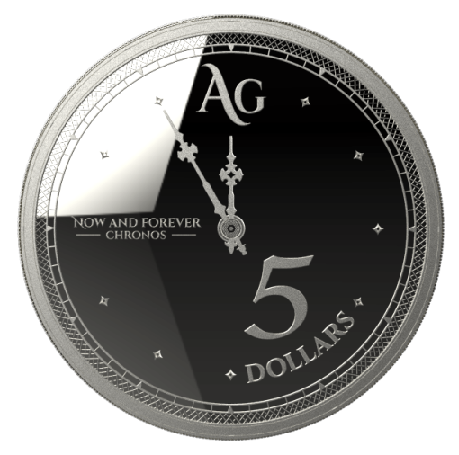 2019 (New) Tokelau Chronos Silver 1 oz Coin