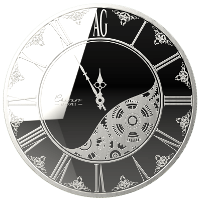 2018 (New) Slovakia Pressburg Mint Chronos Silver 1 oz Coin