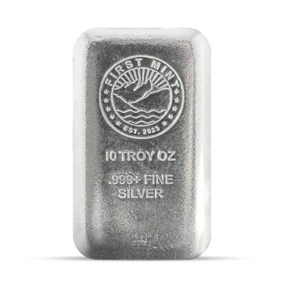 【3 Day Ship】(New) Canada First Majestic Mint Silver 10 oz Cast Bar