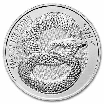 2025 (New) Year of the Snake Lunar Silver 1 oz Round