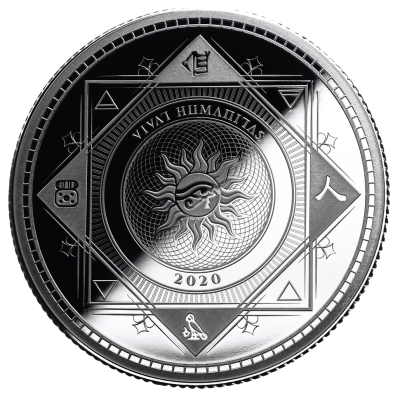 2020 (New) Tokelau Vivat Humanitas Silver 1 oz Coin