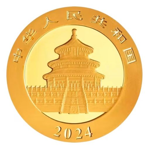 2024 (New) Chinese Panda Gold 1 gram Coin - Image 2
