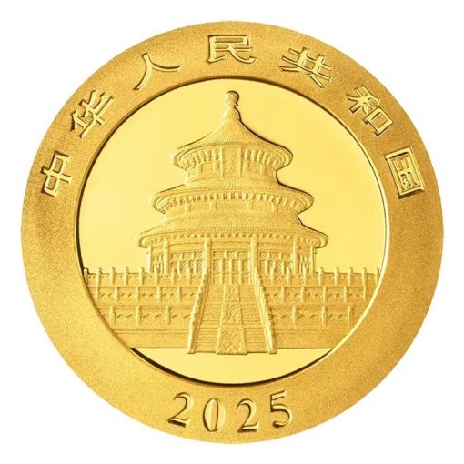 2025 (New) Chinese Panda Gold 3 gram Coin - Image 2