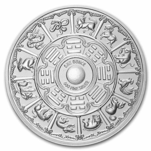 2025 (New) Year of the Snake Lunar Silver 1 oz Round - Image 2