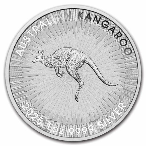 2025 (New) Australian Kangaroo Perth Mint Silver 1 oz Coin