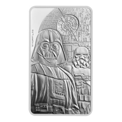 2024 (New) Great Britain Royal Mint Star Wars Dark Side Silver 10 oz Bar