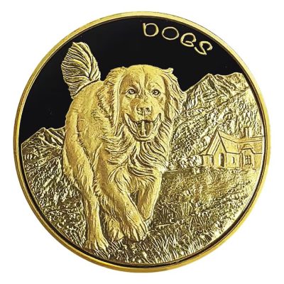 2022 (New) Fiji Dogs Gold 1 oz Coin