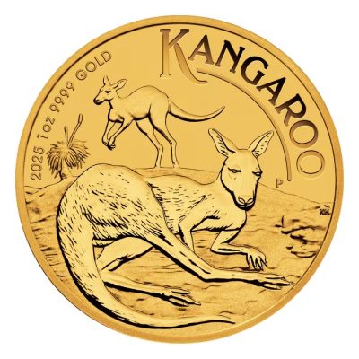 2025 (New) Australia Kangaroo Gold 1 oz Coin