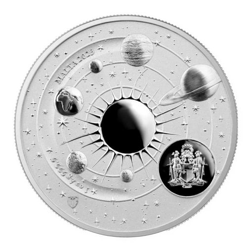 2023 (New) Malta Copernicus Silver 1 oz Coin - Image 2