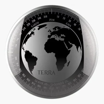 (New) Slovakia Pressburg Mint Terra Silver 1 oz Coin