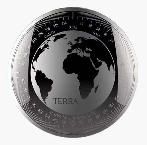 (New) Slovakia Pressburg Mint Terra Silver 1 oz Coin