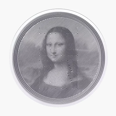 2021 (New) Tokelau Icon Mona Lisa Silver 1 oz Coin
