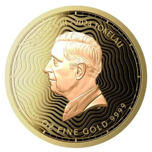 2024 (New) Tokelau Chronos Gold 1/10 oz Coin - Image 2