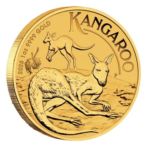 2025 (New) Australia Kangaroo Gold 1 oz Coin - Image 3