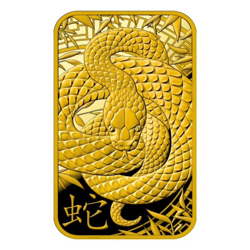 2025 (New) Argor Heraeus Lunar Year of the Snake Gold 1 oz Bar - Image 3