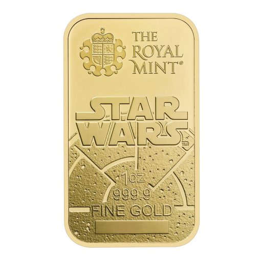 2024年 (新品) イギリス「スターウォーズ・暗黒面 ダークサイド」純金 1オンス バー - 画像 (4)