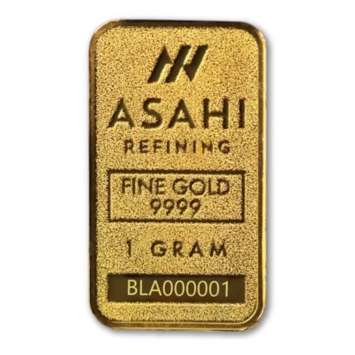 2025年 (新品) アメリカ「アサヒ 干支 十 二支・巳年 蛇年」純金 1グラム バー - 画像 (4)