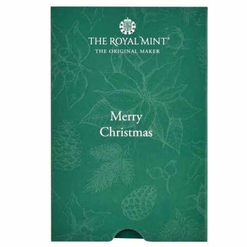 (新品) イギリス ロイヤルミント「クリスマス」純金 5グラム バー - 画像 (5)