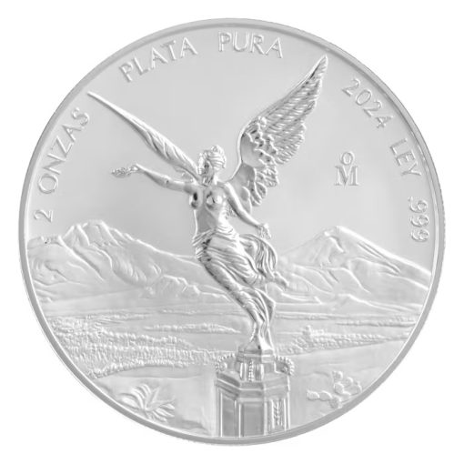 2024 (New) Mexico Libertad Silver 2 oz Reverse Proof Coin