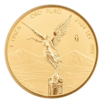 2024 (New) Mexico Libertad Gold 1 oz Reverse Proof Coin