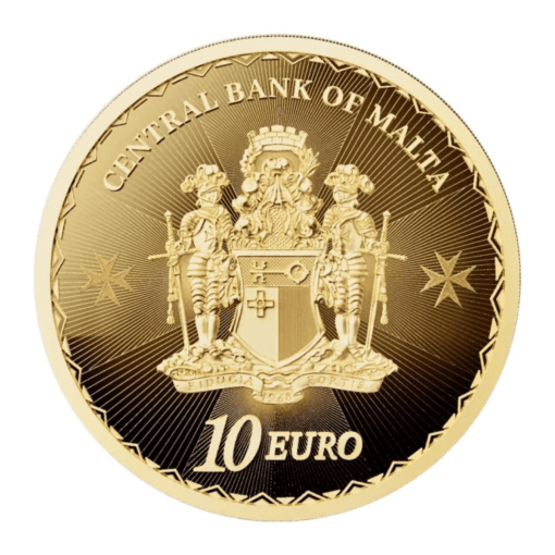 2025年 (新品) マルタ「マルタの十字」純金 1/10オンス 金貨 - 画像 (2)