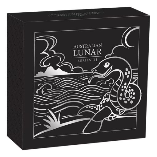 2025年 (新品) オーストラリア「干支 十二支・巳年 蛇年」純銀 2オンス アンティーク 銀貨 - 画像 (5)