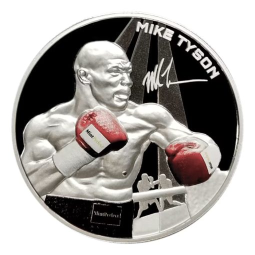 2024 (New) Samoa Mike Tyson Silver 1 oz Color Proof Coin