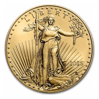 2025 (New) American Eagle Walking Liberty Gold 1/4 oz Coin