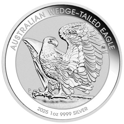 2025 (New) Australian Wedge-Tailed Eagle 1 oz Silver Coin