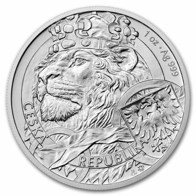 2025 (New) Niue Czech Lion Silver 1 oz Coin
