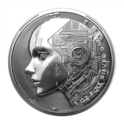 2025 (New) Chad AI Silver 1 oz Coin