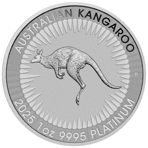 2025 (New) Australian Kangaroo Platinum 1 oz Coin