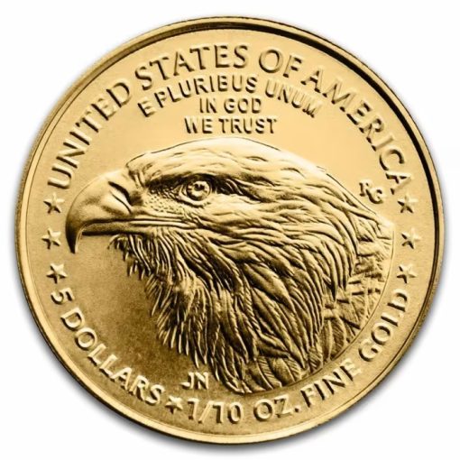 2025 (New) American Eagle Walking Liberty Gold 1/10 oz Coin - Image 2