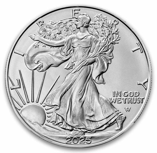 2025 (New) American Eagle Walking Liberty Silver 1 oz Coin PCGS MS70 (FirstStrike) - Image 2