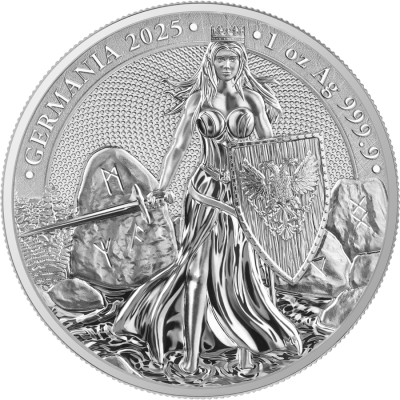 2025 (New) Germania Silver 1 oz Coin