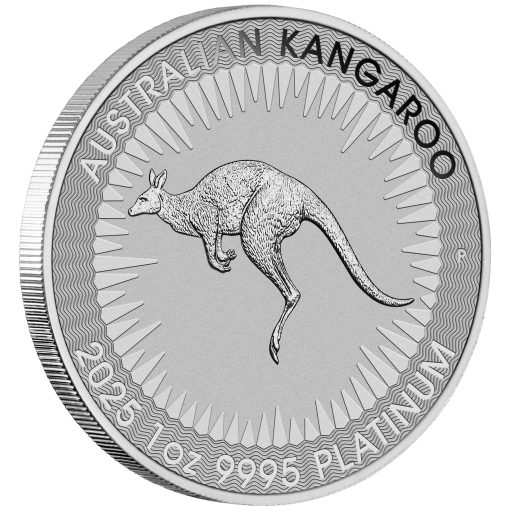 2025 (New) Australian Kangaroo Platinum 1 oz Coin - Image 3