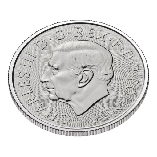 2025年 (新品) イギリス「神話と伝説・ベーオウルフとグレンデルの母」純銀 1オンス 銀貨 - 画像 (4)