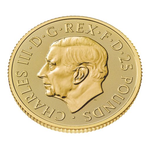 2025年 (新品) イギリス「ロイヤルチューダービースト・女王のパンサー」純金 1/4オンス 金貨 - 画像 (4)