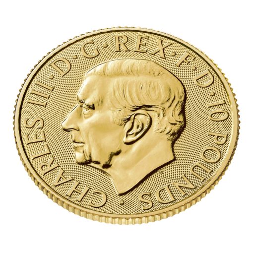 2025 (New) Great Britain Britannia Gold 1/10 oz Coin - Image 4