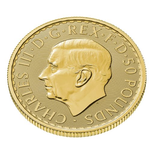 2025年 (新品) イギリス「ブリタニア」純金 1/2オンス 金貨 - 画像 (4)