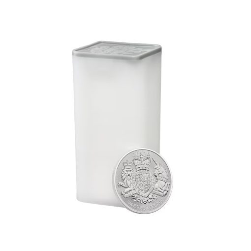 2024年 (新品) イギリス「英国王室の紋章・ライオンとユニコーン」純銀 1オンス 銀貨 - 画像 (5)