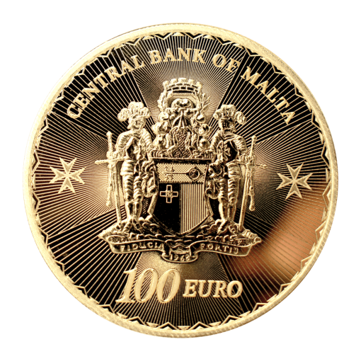 2025 (New) Malta Maltese Cross Gold 1 oz Coin - Image 2