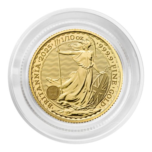 2025 (New) Great Britain Britannia Gold 1/10 oz Coin - Image 5