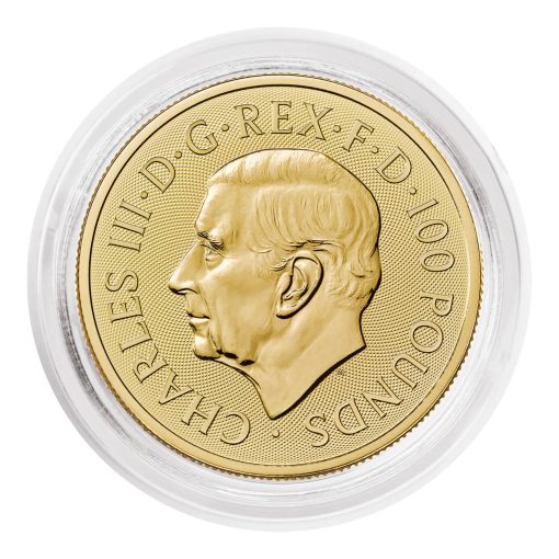 2025年 (新品) イギリス「ロイヤルチューダービースト・女王のパンサー」純金 1オンス 金貨 - 画像 (6)