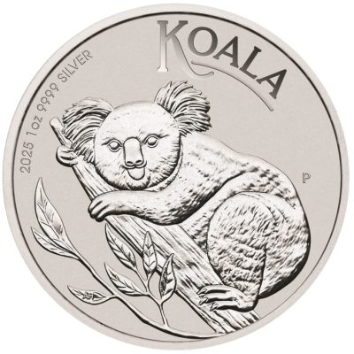 2025 (New) Australian Koala Perth Mint Silver 1 oz Coin